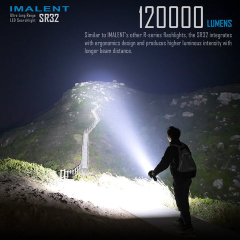 IMALENT SR32 Longest Throw Flashlight- IMALENT®