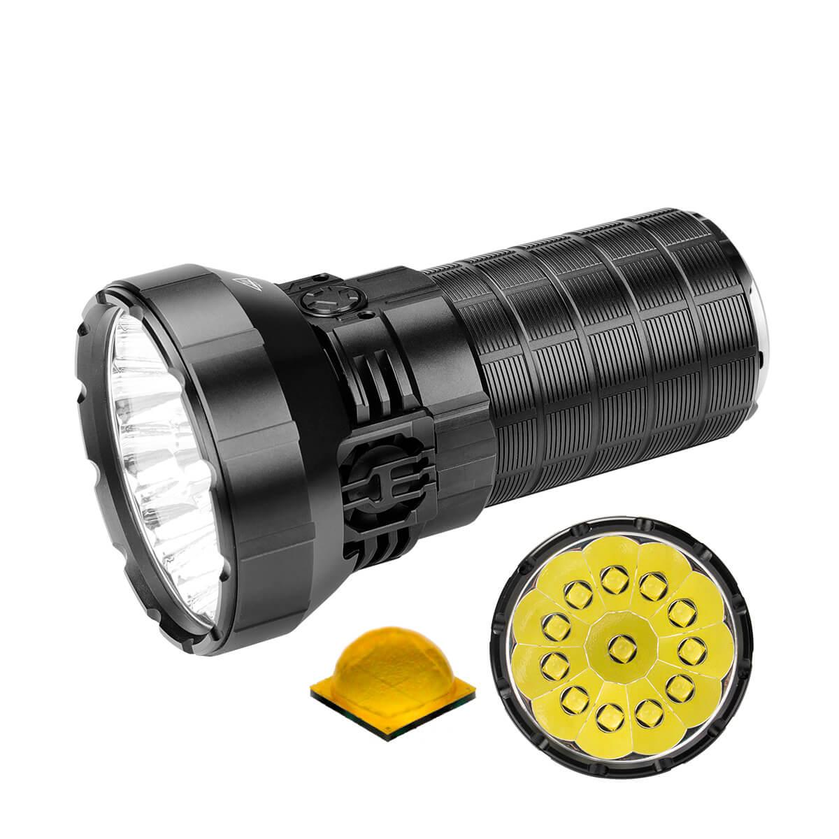 IMALENT MS12 MINI-C 懐中電灯 IMALENT MS12 Mini-C Tactical Flashlight 65000 Lumens
